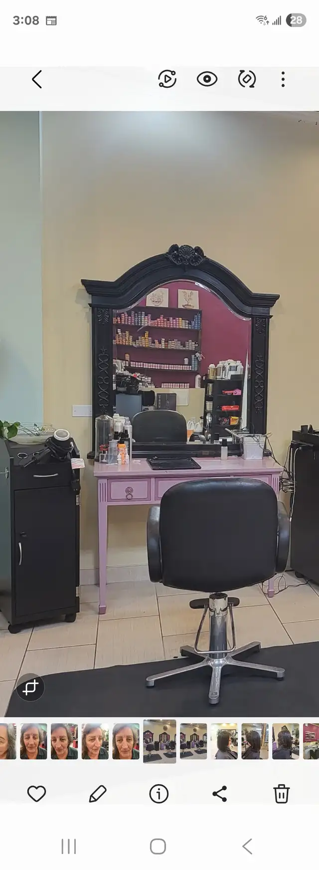 Chair rental for hair salon