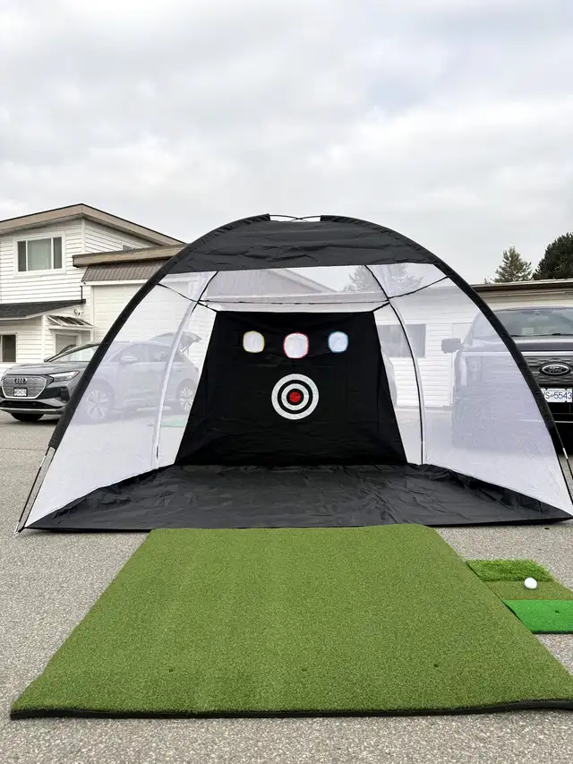 RangeUp Golf Practice Net 3m - Backyard Driving Range Net - $159