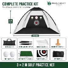 RangeUp Golf Practice Net 3m - Backyard Driving Range Net - $159 - Photo 7