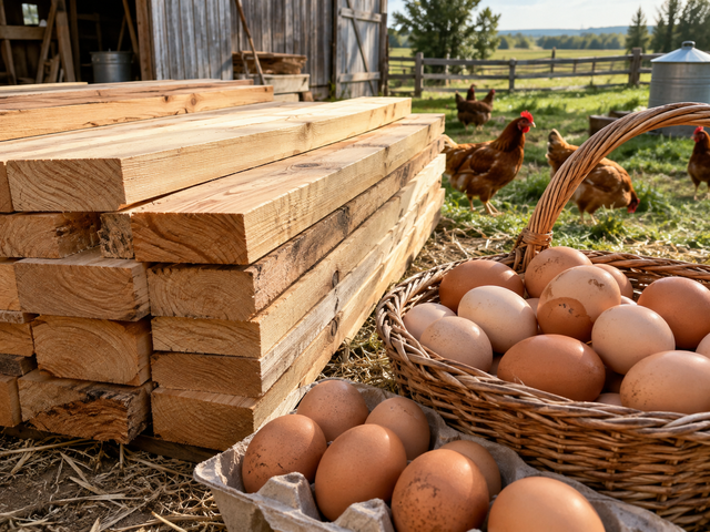 Free organic eggs and free lumbar