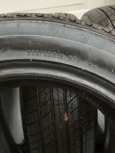 4 tires UNIROYAL TIGER PAW 235/50/R18 All season. - Photo 6