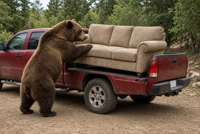 truck delivery moving furniture haul-away junk