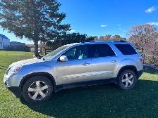 2011 Silver GMC Acadia. SLT AWD.