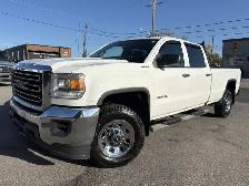 2016 GMC Sierra 2500HD 4X4 CREW CAB-LONG BOX-CAMERA-NEW TIRES-CE