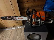 STIHL MS-361 W/ 24" Light-X Aluminum bar-All original OEM