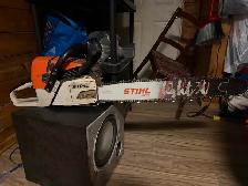 STIHL MS-361 W/ 24" Light-X Aluminum bar-All original OEM - Photo 4
