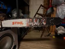 STIHL MS-361 W/ 24" Light-X Aluminum bar-All original OEM - Photo 5
