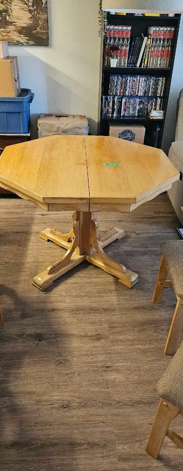 Table de cuisine en érable