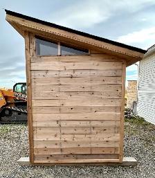Large One of a kind Cedar Outhouse - Photo 6