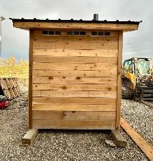 Large One of a kind Cedar Outhouse - Photo 8