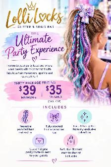 Kids Birthday Party Entertainment | Hair, Glitter & Fun - Photo 2