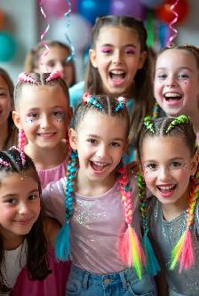 Kids Birthday Party Entertainment | Hair, Glitter & Fun - Photo 3