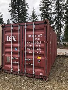 20' USED C CAN SHIPPING CONTAINERS | WIND & WATER SEALED