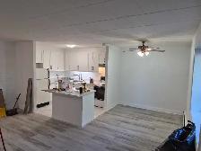 2 bedroom 1 bathroom  apartment