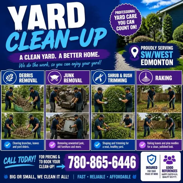 Residential & Commercial Yard CleanUP