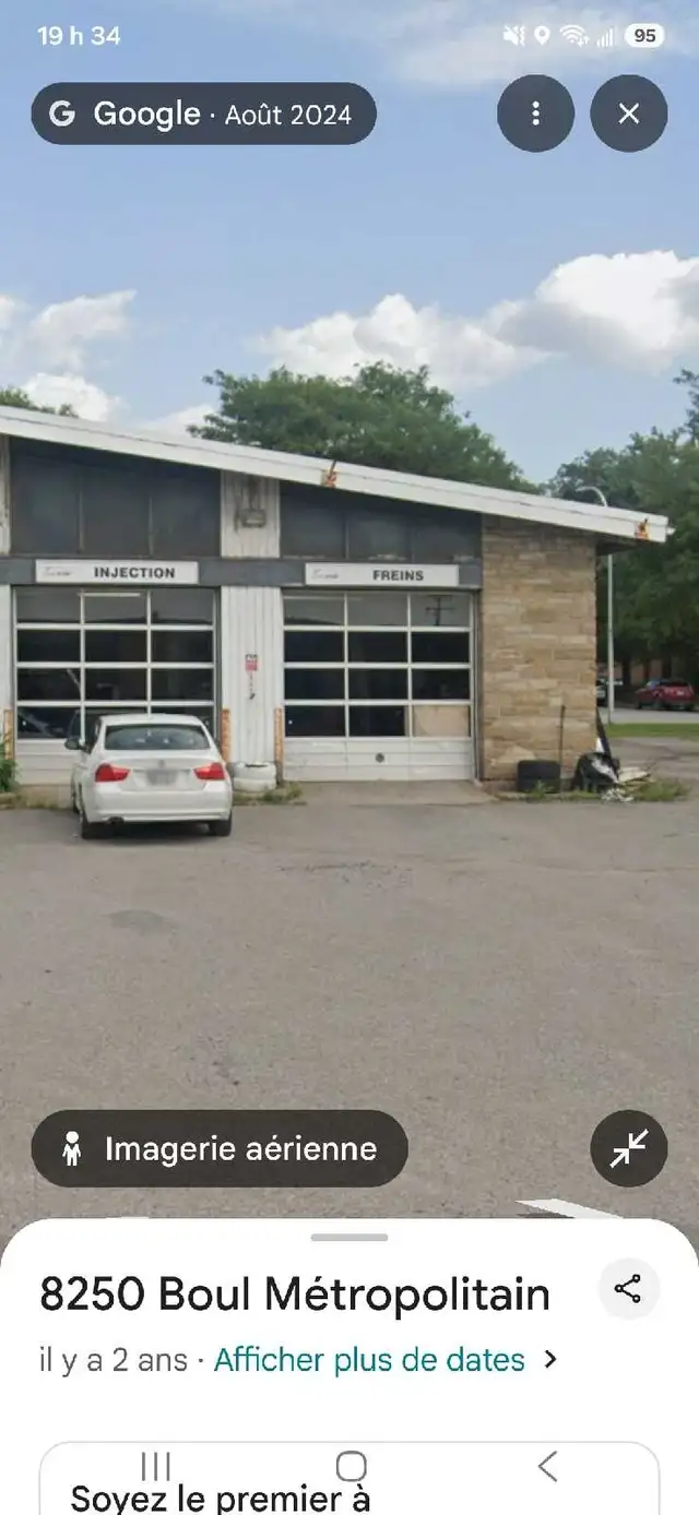 Garage 26 x 15 chauffé à louer Anjou