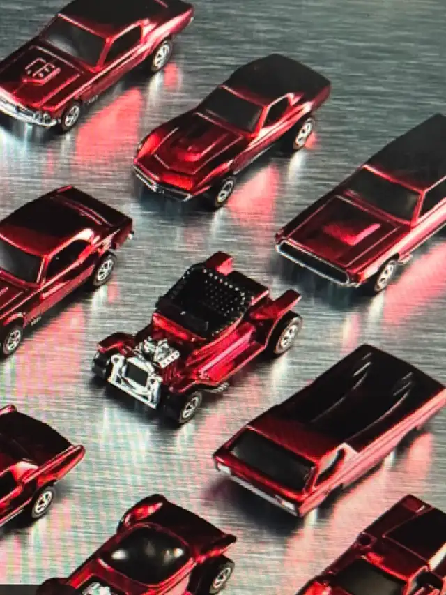 HOT WHEELS WANTED - Mattel 80th Anniversary Original 16 Set