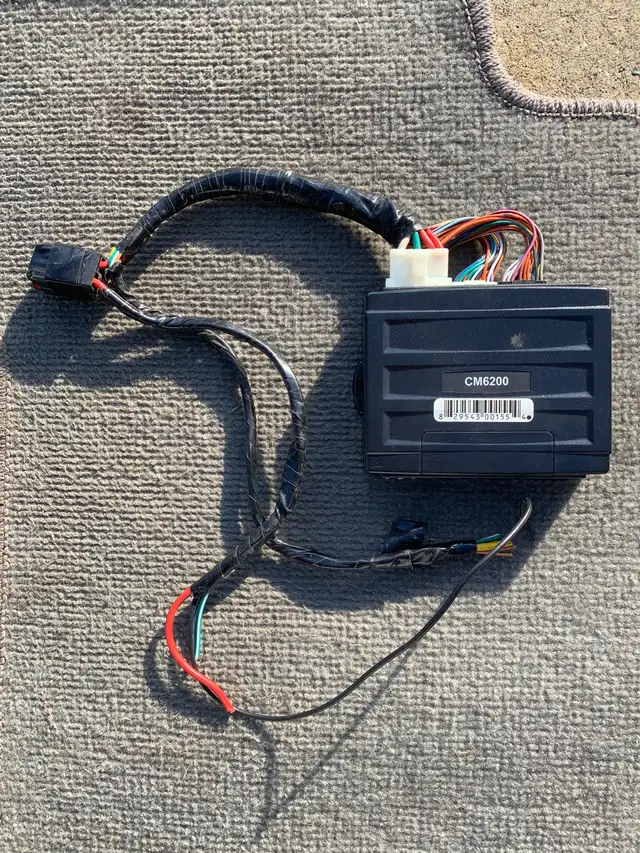 CompuStar module CM6200 with BLADE-AL bypass and wiring harness.