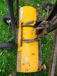 Power blade Snowplow attachment