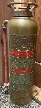 La France Fire Extinguisher Copper&Brass - Photo 2