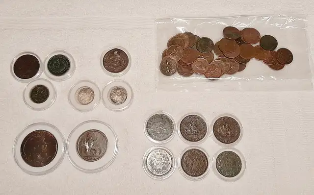 Coin Collection Silver Metal Detecting Finds