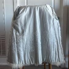 Blue Iris Fox Short Jacket Womens Small/Medium - RARE - Photo 6