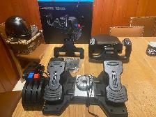 Logitech Flight Simulator Setup.