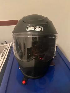Simpson Bandit XXL motorcycle helmet.