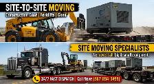 Site to Site equipment moving ! Rely on US!
