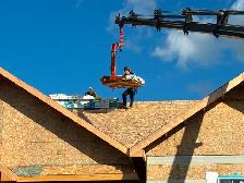 Rooftop Shingle Delivery - Photo 2