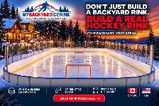 Backyard Hockey Rink Boards - Bandes de Patinoire - Ice Rinks