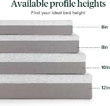 Brand New Comfort Ergonomic 8-inch Twin Size Mattress $59 - Photo 2