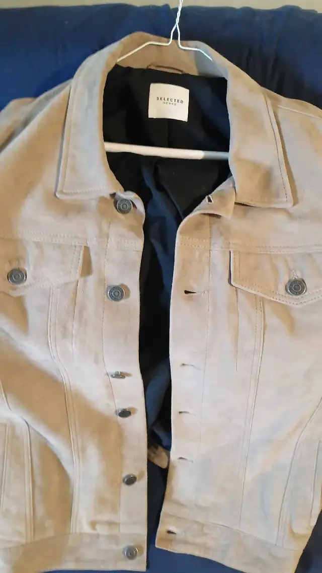 Suede jacket Xl men's