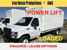 2024 Ford E-450 16’ CUBE VAN 'POWER LIFT' CAN LEASE LOADED