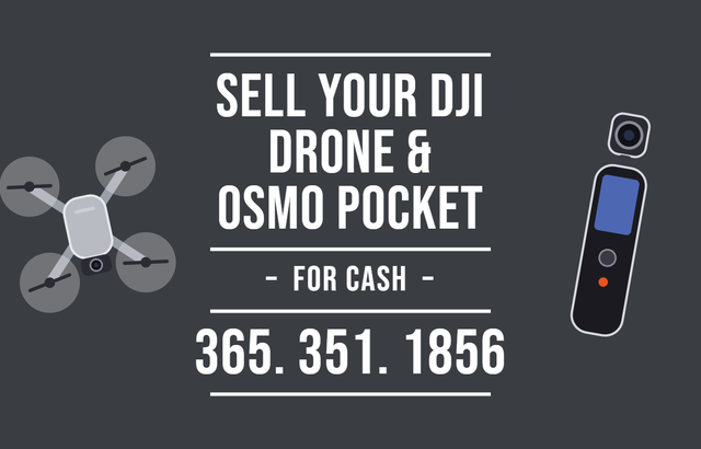 Cash for DJI Drones & Osmo Pocket – Mini, Air, Mavic, Neo