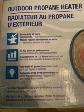 PROPANE HEATER 52,000 BTU WITH 120 VOLT FAN COLEMAN, LIKE NEW - Photo 2