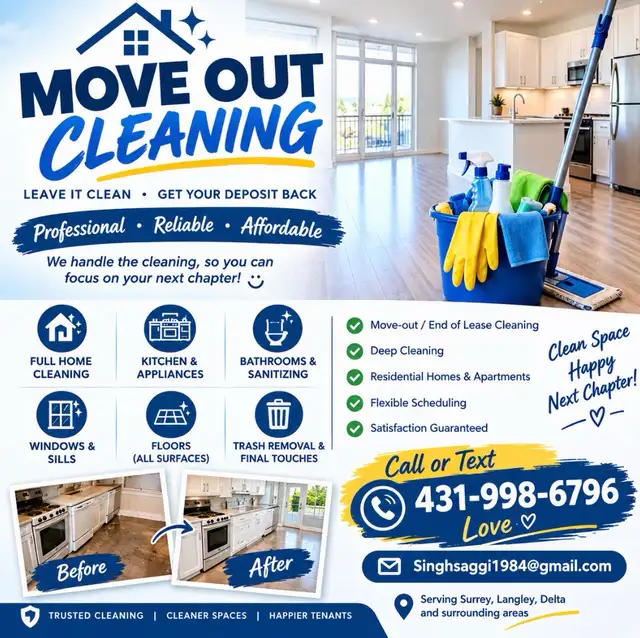 Move out Cleaning