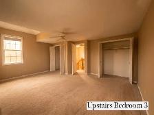 Master B/R in a 4 B/R End-Unit Townhouse in S. Guelph-Dec 1,2026