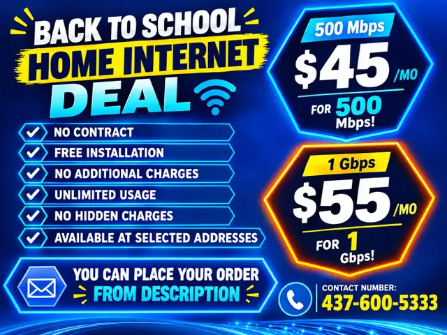 Reliable High-Speed Home Internet – No Contract
