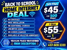 Reliable High-Speed Home Internet – No Contract