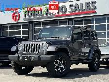 2016 Jeep Wrangler Unlimited SAHARA | FREEDOM HARDTOP |