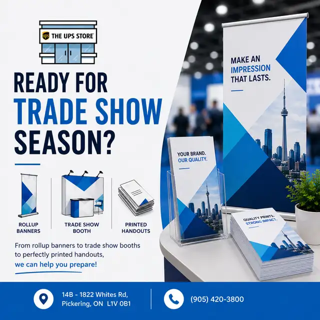 Custom Trade Show Banners, Booth Displays & Printing – Pickering
