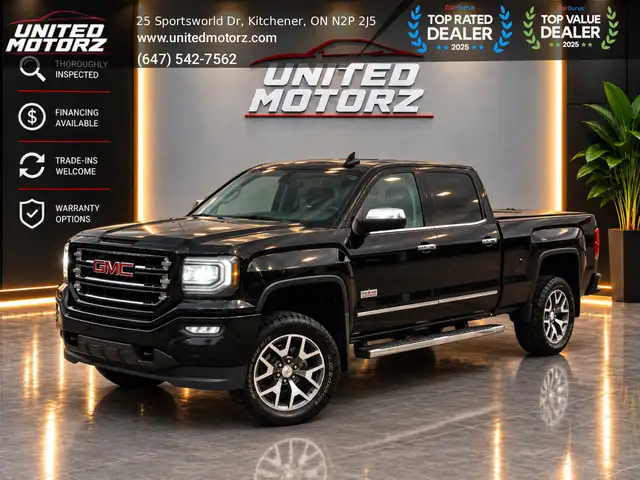 2016 GMC Sierra 1500 SLE ALL TERRAIN CREW CAB 153.0' 4WD 5.3L V8