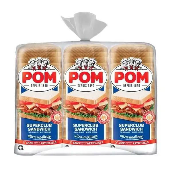 Bread placer in supermarkets