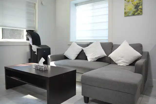 Brand-New Ground-Level 2 Bedroom   Den / 2 Bathroom Suite in