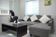 Brand-New Ground-Level 2 Bedroom   Den / 2 Bathroom Suite in