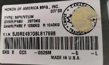 2008 Honda CR-V EX-L 166KM CERTIFIED-WARRANTY - Photo 20