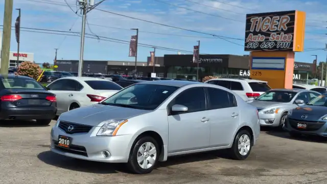2010 Nissan Sentra Sdn I4 CVT 2.0, AUTO, ONLY 81,000KMS, 4 CYL,