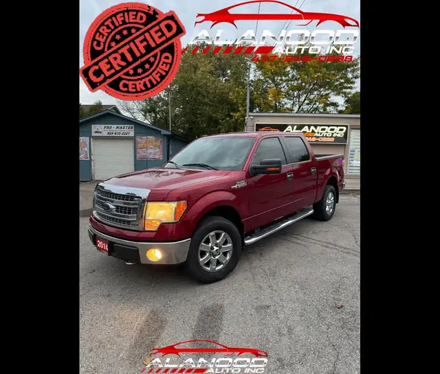 2014 Ford F-150 XLT SuperCrew 4WD (5.0L 8cyl 6A) CERTIFIED