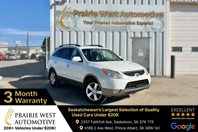2010 Hyundai Veracruz Limited AWD 7 Passenger | 2nd Set of Tires